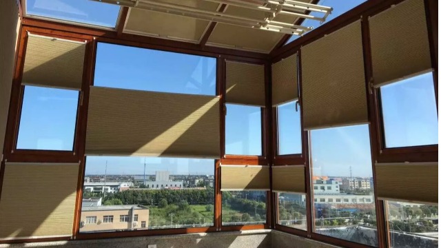 遮阳产品的种类分类—按遮阳设施在建筑立面上设置的位置区分