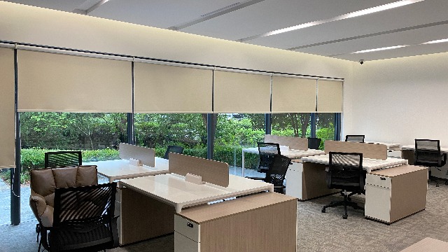 杭州办公室卷帘窗帘面料的材质有哪些？